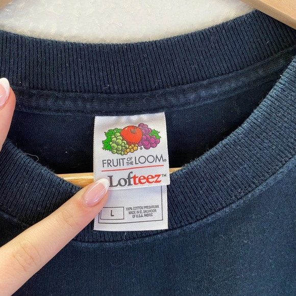 Y2K San Francisco Giants Mens Large Black Good 2002 NL Champions Tee - Picture 5 of 7